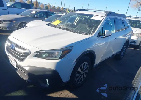 2020 Subaru Outback Premium z USA, uszkodzony, nr VIN 4S4BTACC8L3203745